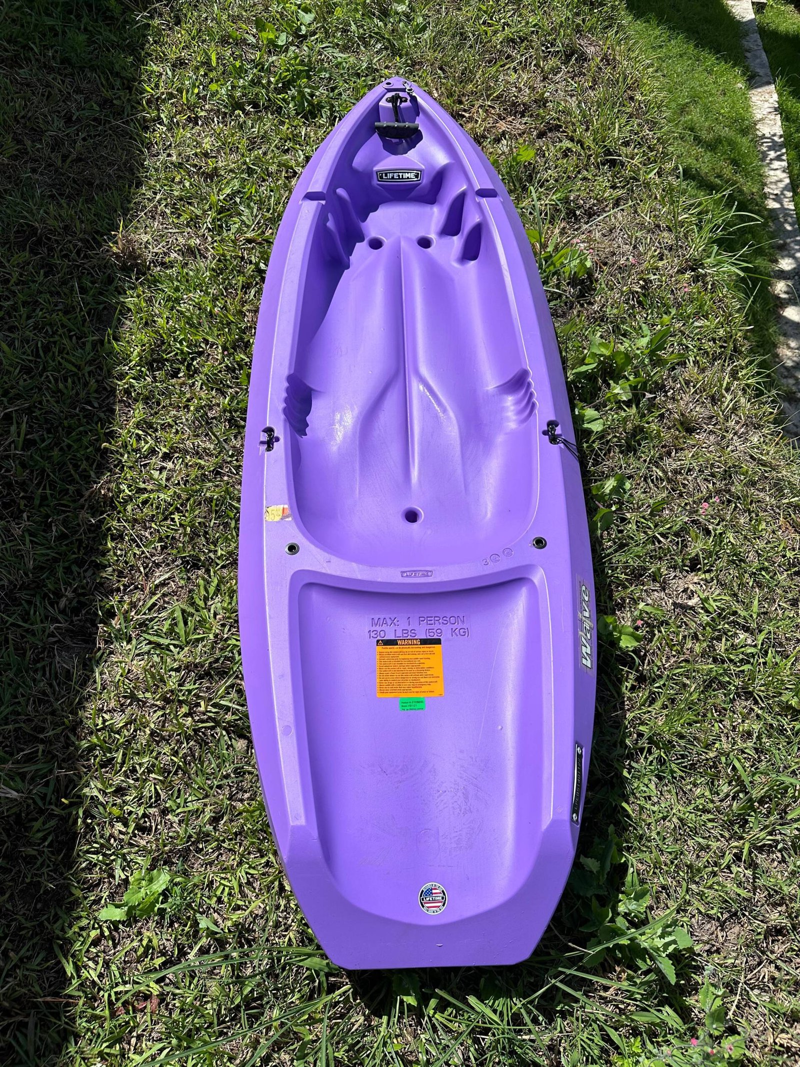 Kayak para niños Lifetime Wave Morado - Image 2