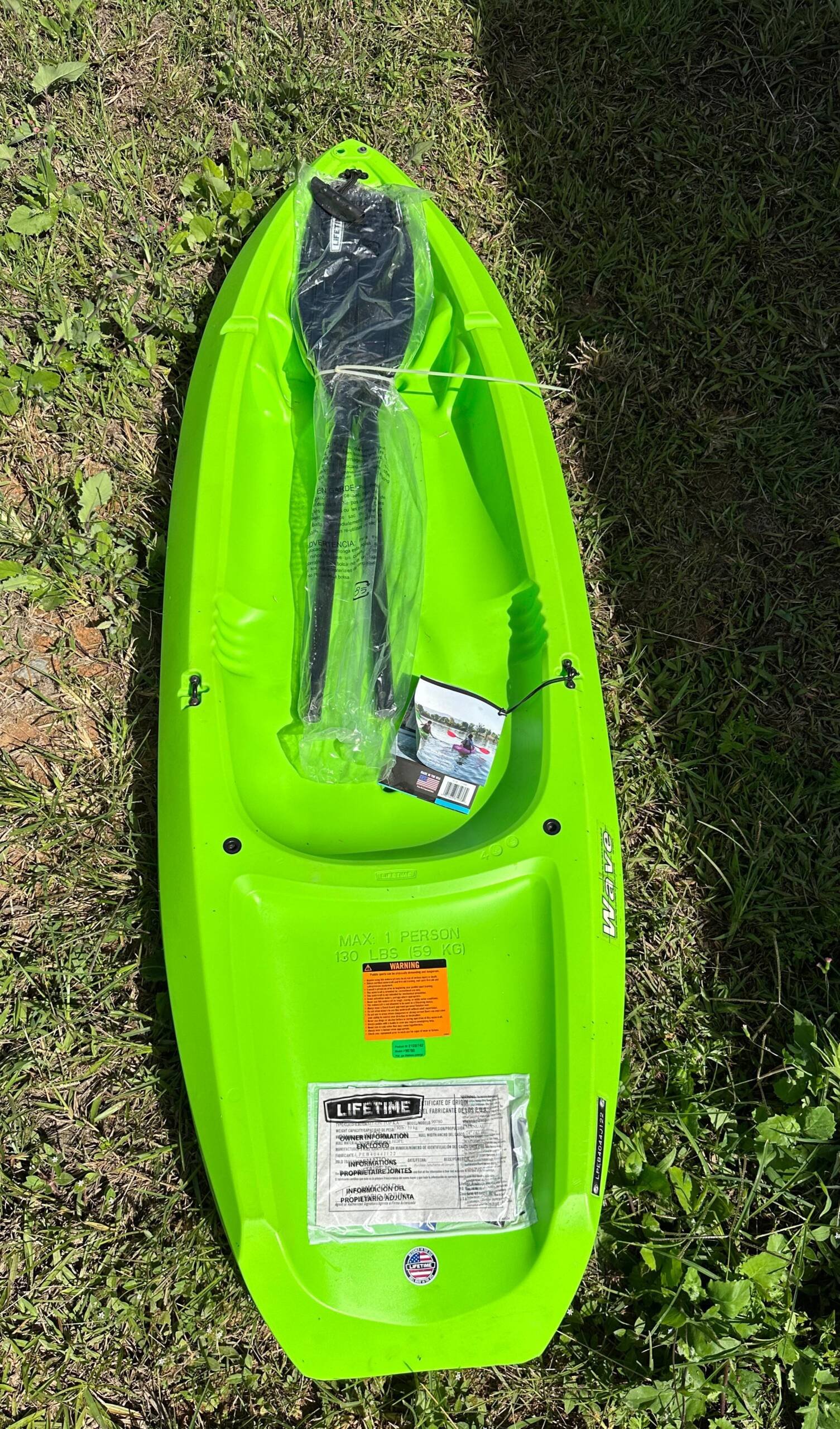 Kayak para niños Lifetime Wave Youth - Image 2